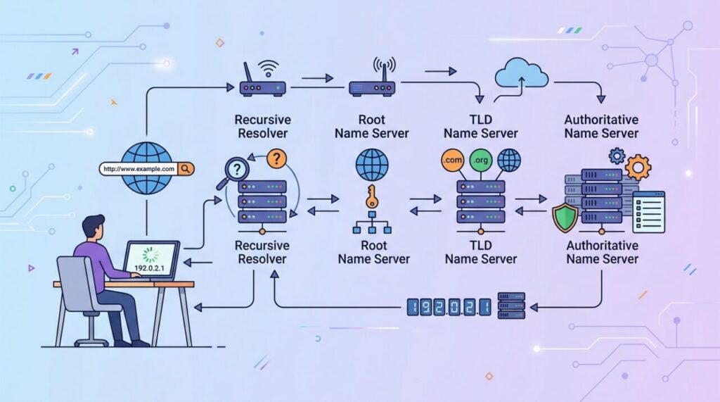 How DNS Works: The Internet Phone Book Explained