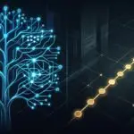 Git rebase versus merge branch history comparison
